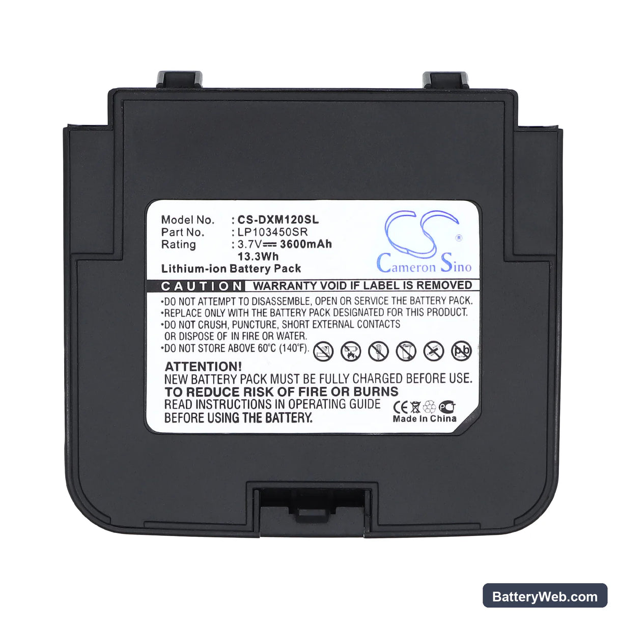 Delphi XM Satellite Radio SA10120 Roady Replacement Battery, 3.7V, 3600mAh, Li-ion 5