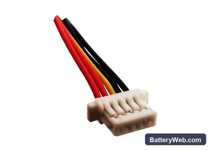 Toshiba Genio E300 Replacement Battery, 3.7V, 1000mAh, Li-Polymer 6