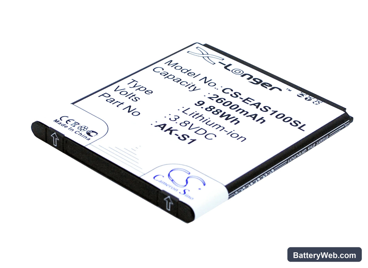 Emporia Smart Replacement Battery, 3.8V, 2600mAh, Li-ion 2