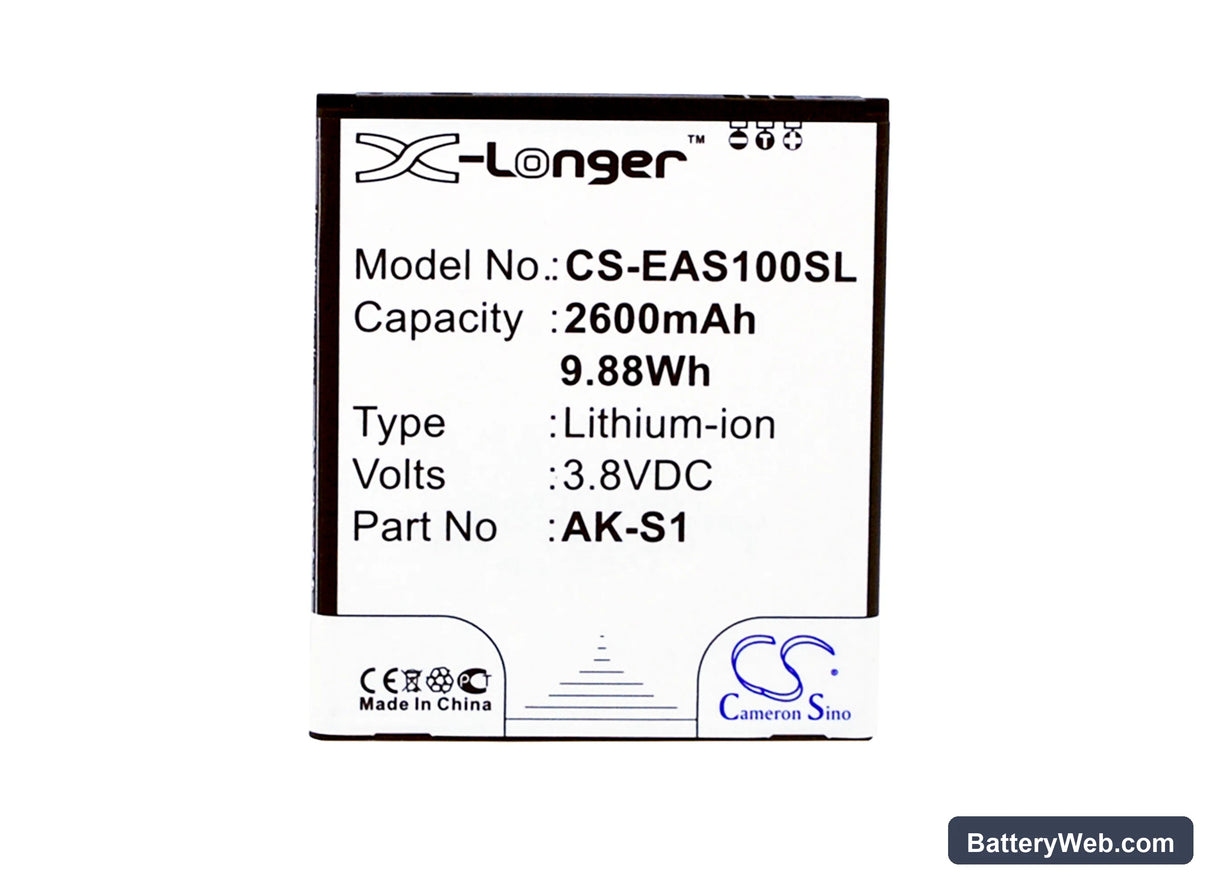 Emporia Smart Replacement Battery, 3.8V, 2600mAh, Li-ion 5