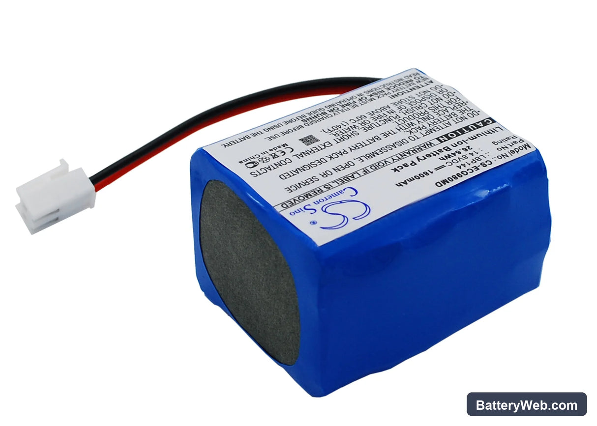 RAYTOP LBP144 Replacement Battery, 14.8V, 1800mAh, Li-ion 2