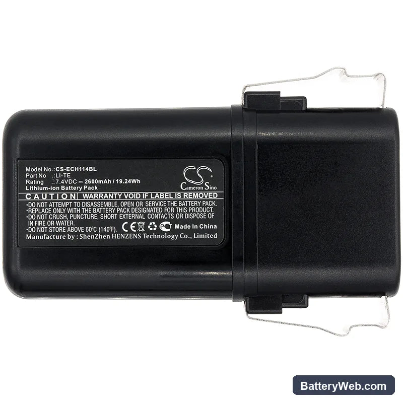ELCA MIRAGE-M Replacement Battery, 7.4V, 2600mAh, Li-ion 3