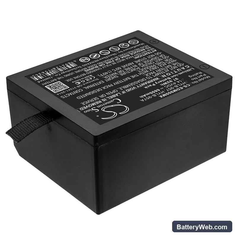 Omron HBP-3100 Replacement Battery, 14.4V, 6800mAh, Li-ion 2