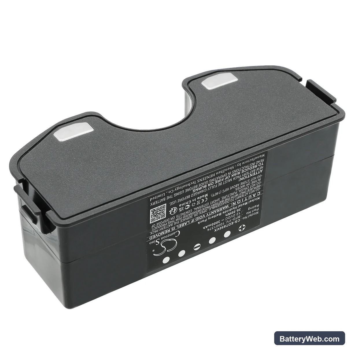 Ecovacs Deebot M81 Pro Replacement Battery, 12V, 3000mAh, Ni-MH 3