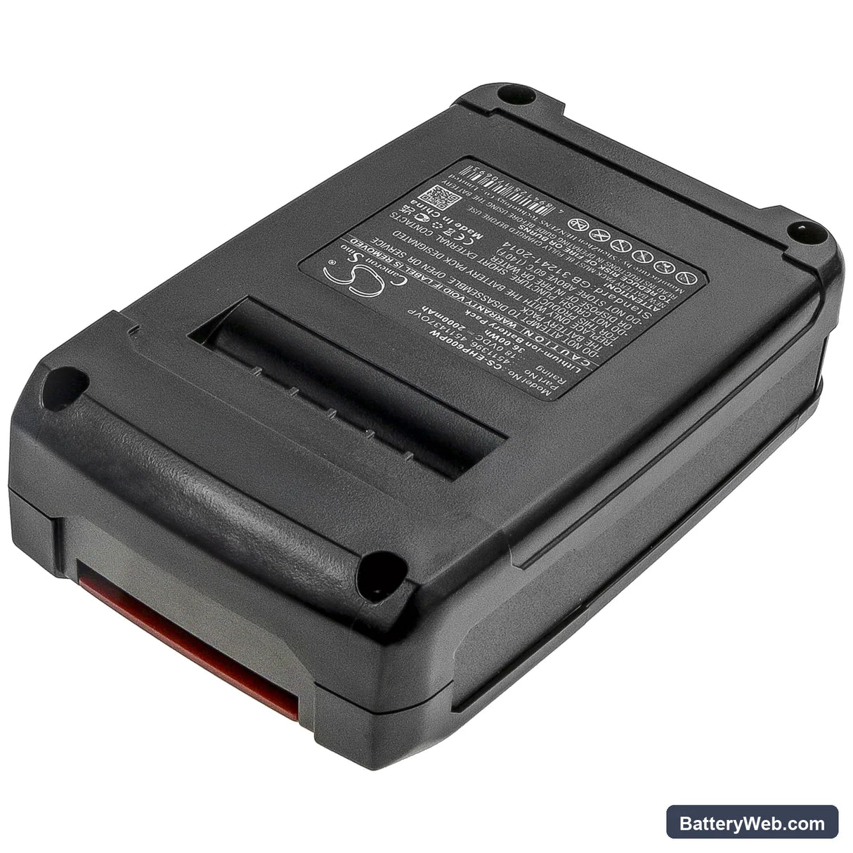 Einhell PXBP-600 Replacement Battery, 18V, 2000mAh, Li-ion 4