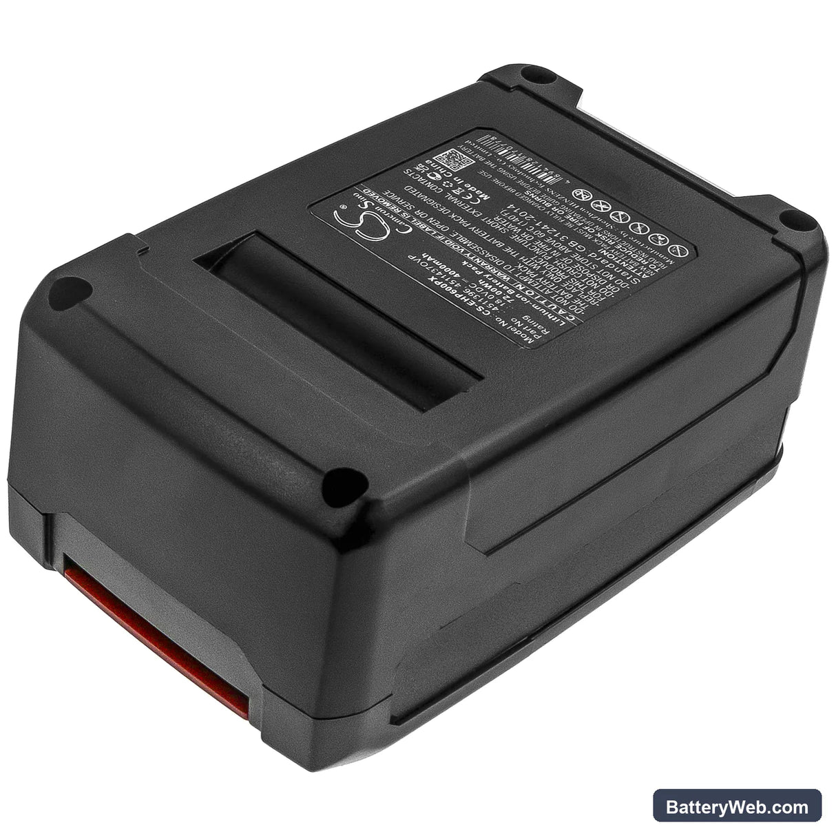 Einhell PXBP-600 Replacement Battery, 18V, 4000mAh, Li-ion 4