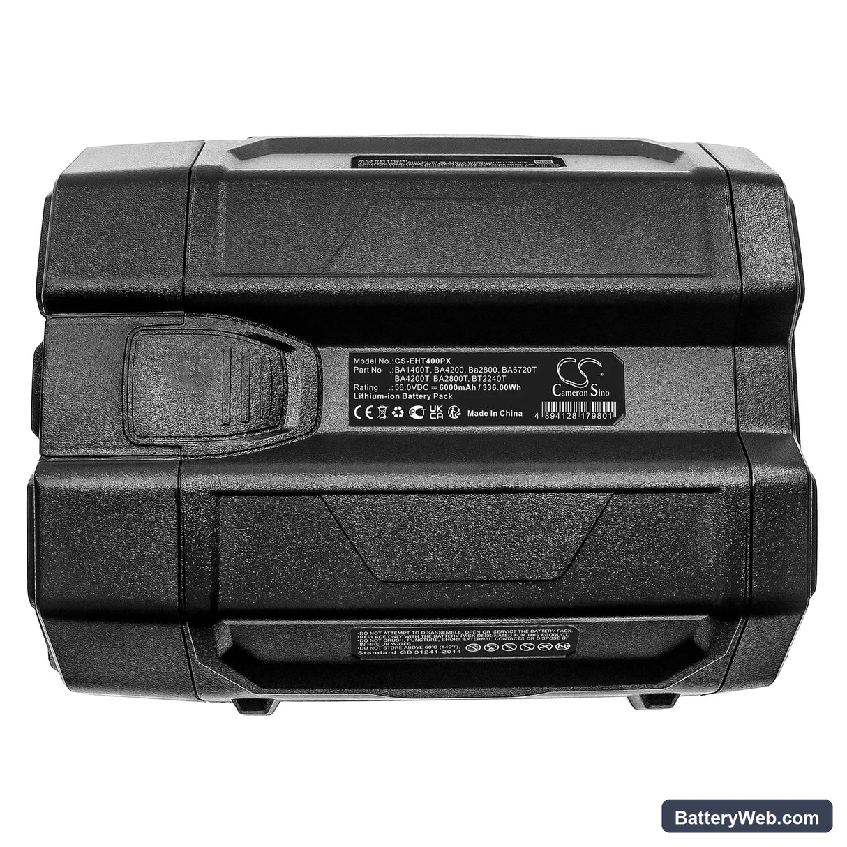 EGO CS1400 Replacement Battery, 56V, 6000mAh, Li-ion 6