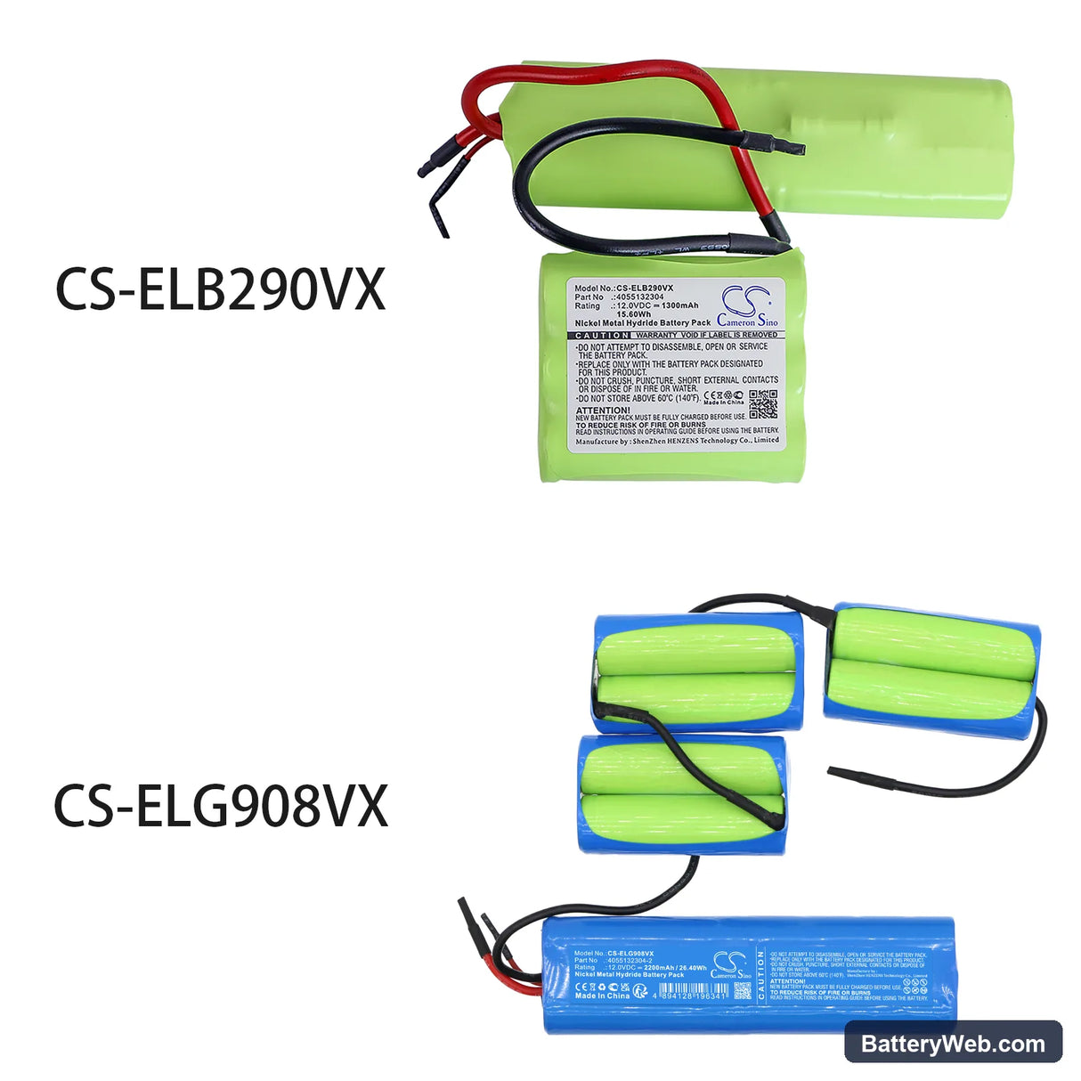 AEG 900165577 Replacement Battery, 12V, 1300mAh, Ni-MH 5