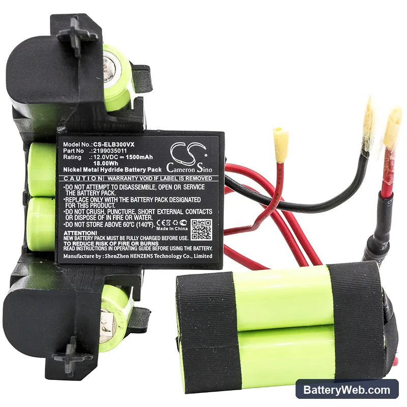 AEG 900273710 Replacement Battery, 12V, 1500mAh, Ni-MH 3