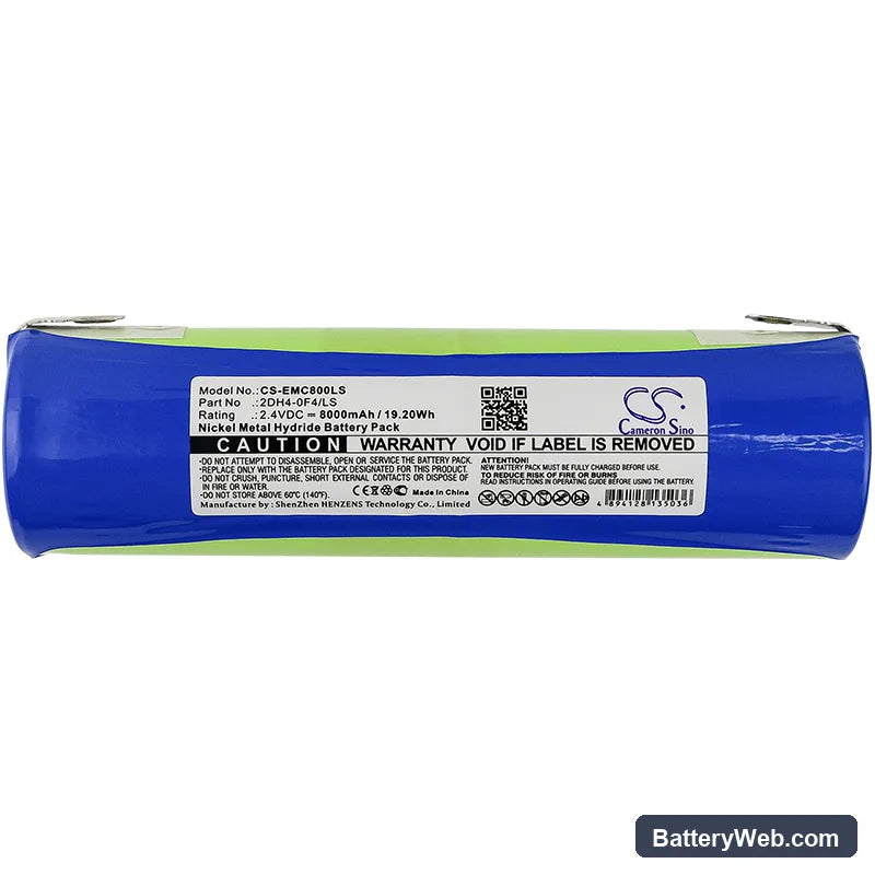 ORBIK B164/ 24 2X4 Replacement Battery, 2.4V, 8000mAh, Ni-MH 3
