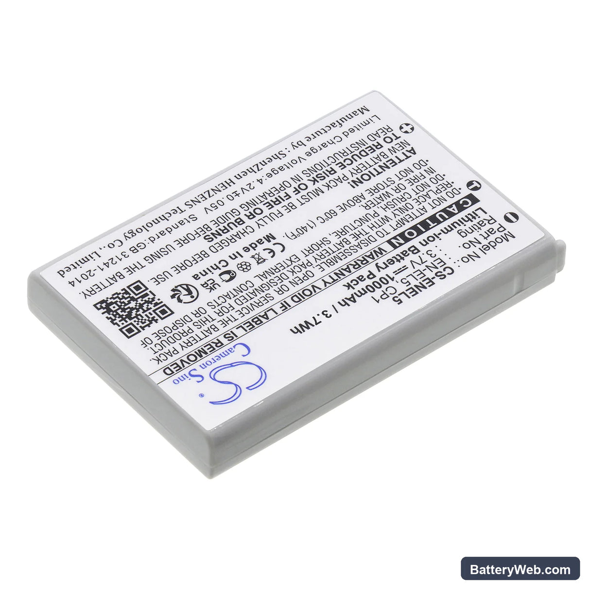 KLICKTEL NAVIGATOR K5 Replacement Battery, 3.7V, 1000mAh, Li-ion 2