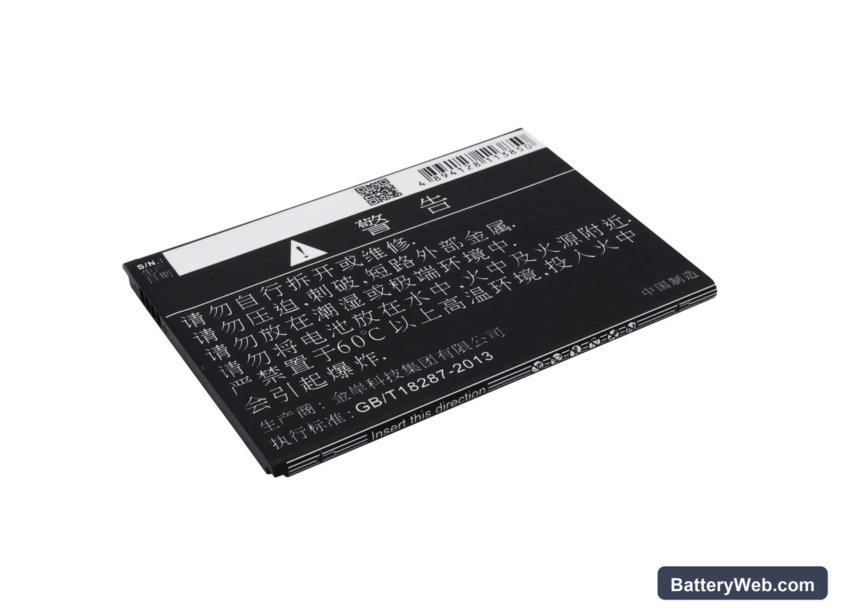Elephone ECOO E04 Replacement Battery, 3.7V, 2400mAh, Li-ion 4