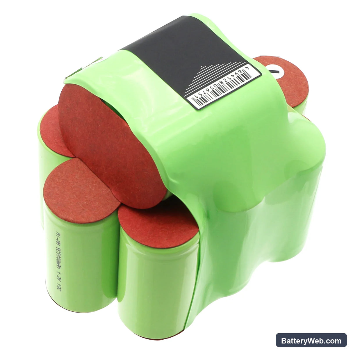 Euro Pro Shark EP750 Replacement Battery, 14.4V, 3000mAh, Ni-MH 2