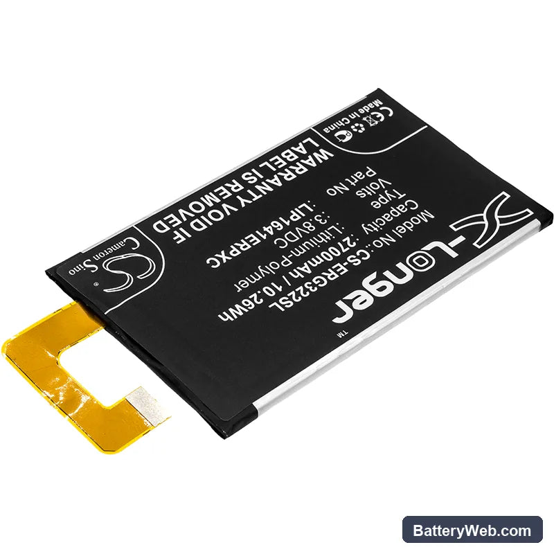 Sony Xperia XA1 Ultra Replacement Battery, 3.8V, 2700mAh, Li-Polymer 2