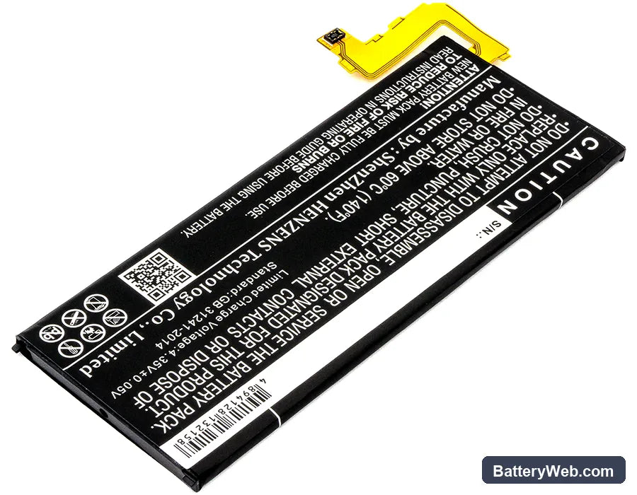 Sony Xperia XZ Premium Replacement Battery, 3.8V, 3200mAh, Li-Polymer 4