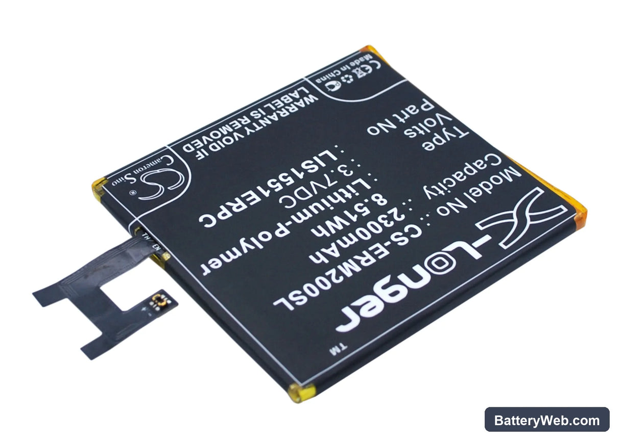 Sony Ericsson Xperia M2 Replacement Battery, 3.7V, 2300mAh, Li-Polymer 2