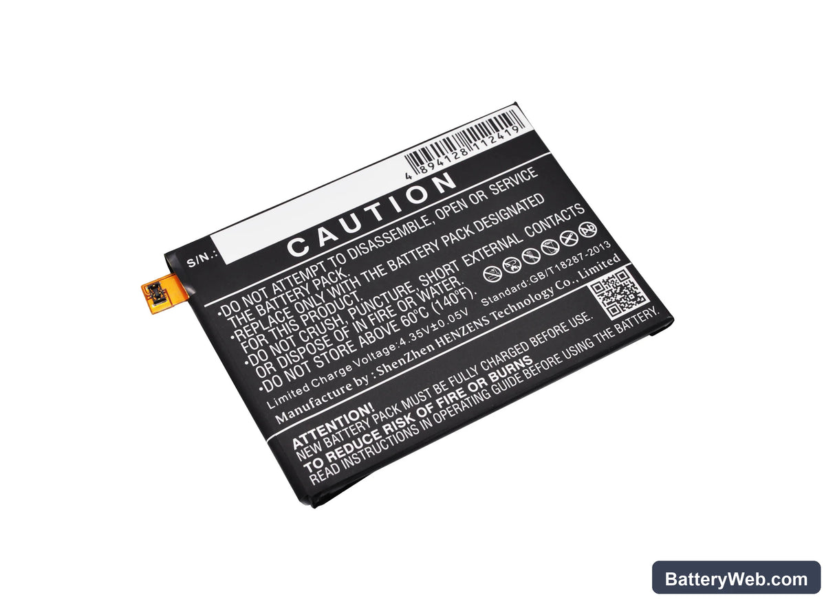 Sony Ericsson Xperia Z5 Replacement Battery, 3.8V, 2800mAh, Li-Polymer 3