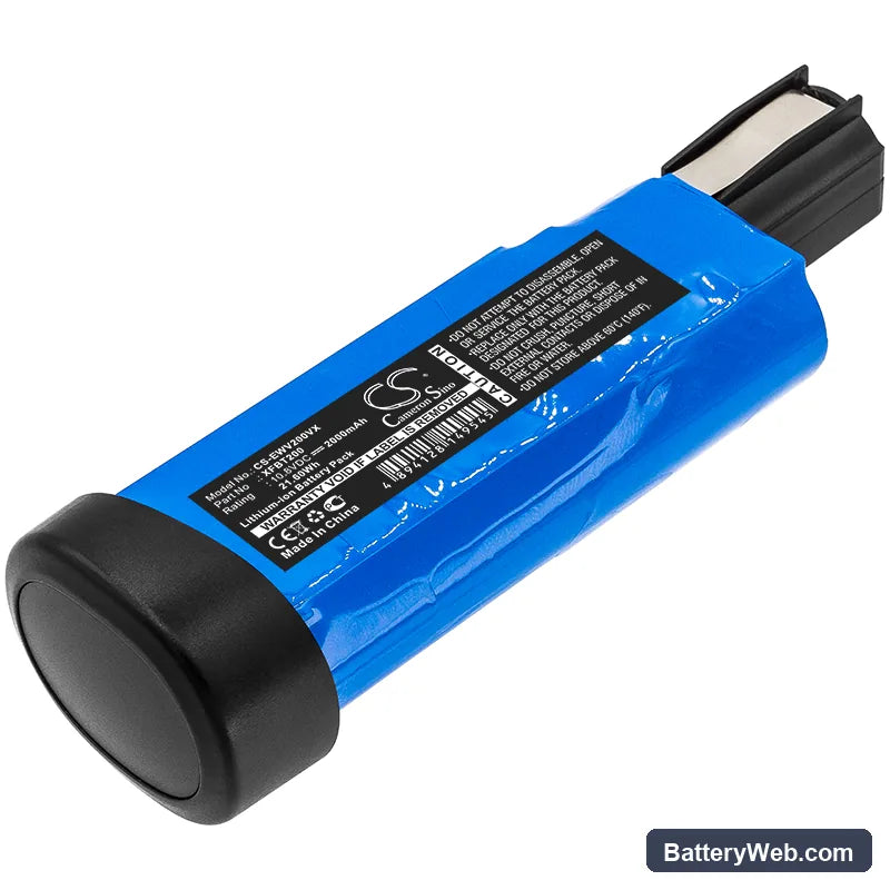 Shark WV200UK Replacement Battery, 10.8V, 2000mAh, Li-ion 1