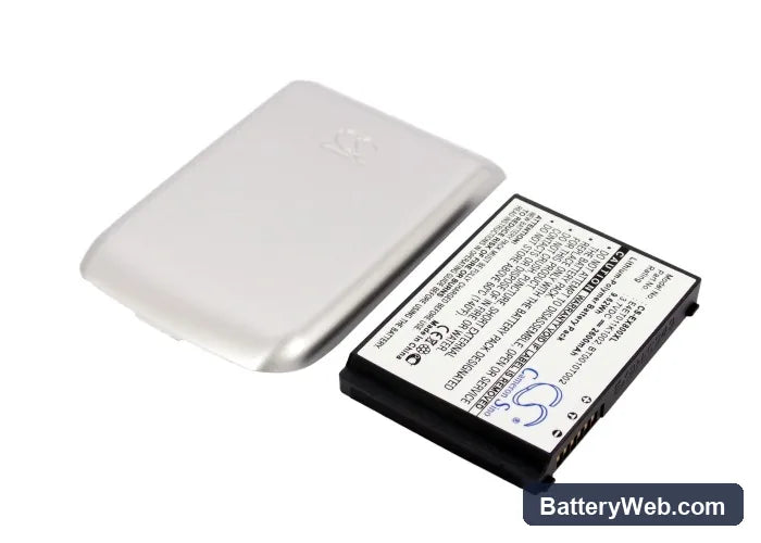 E-TEN glofiish X800 Replacement Battery, 3.7V, 2600mAh, Li-Polymer 1