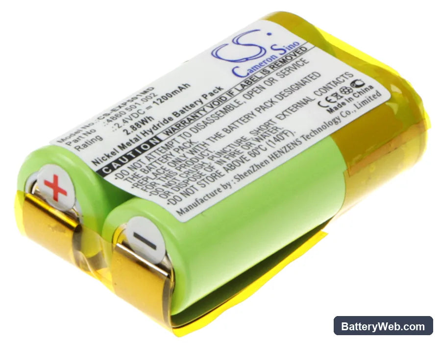Eppendorf Research Pro Replacement Battery, 2.4V, 1200mAh, Ni-MH 1
