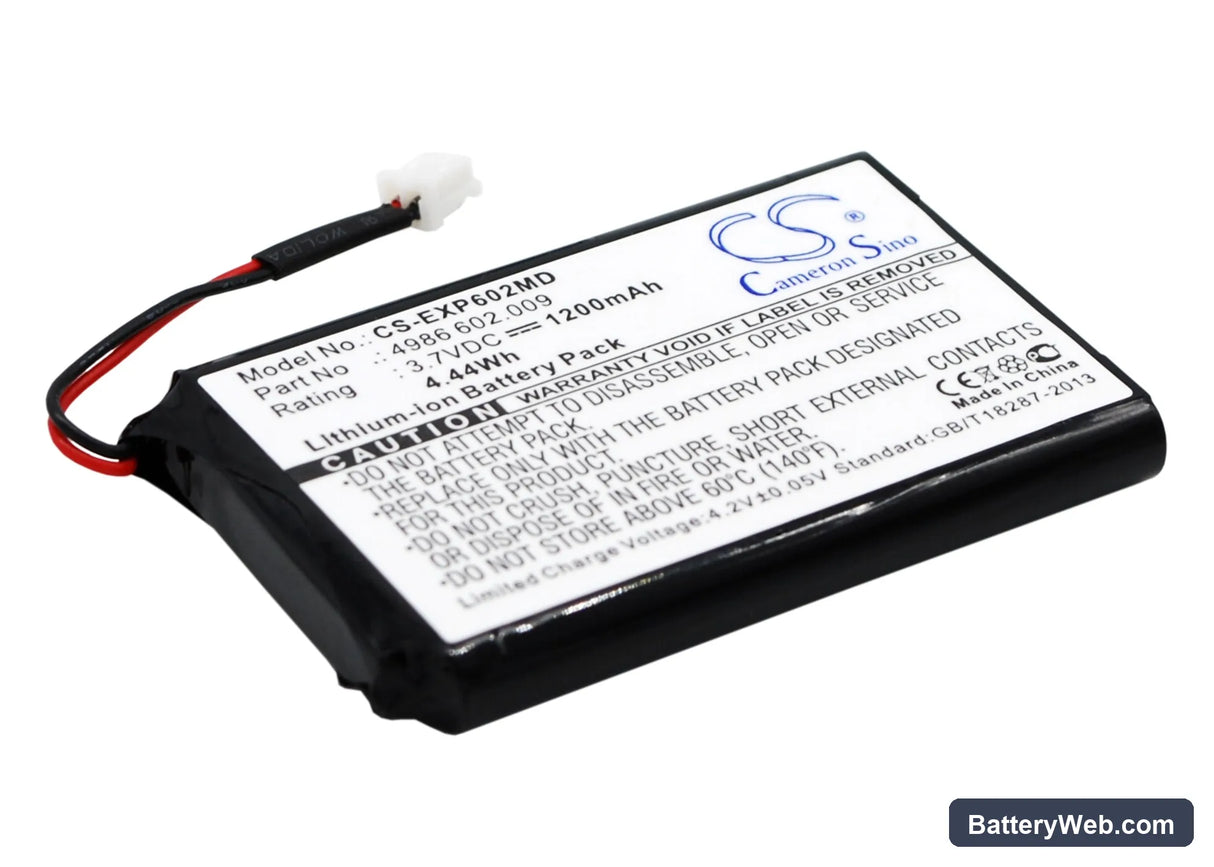 Eppendorf Stream Replacement Battery, 3.7V, 1200mAh, Li-ion 2