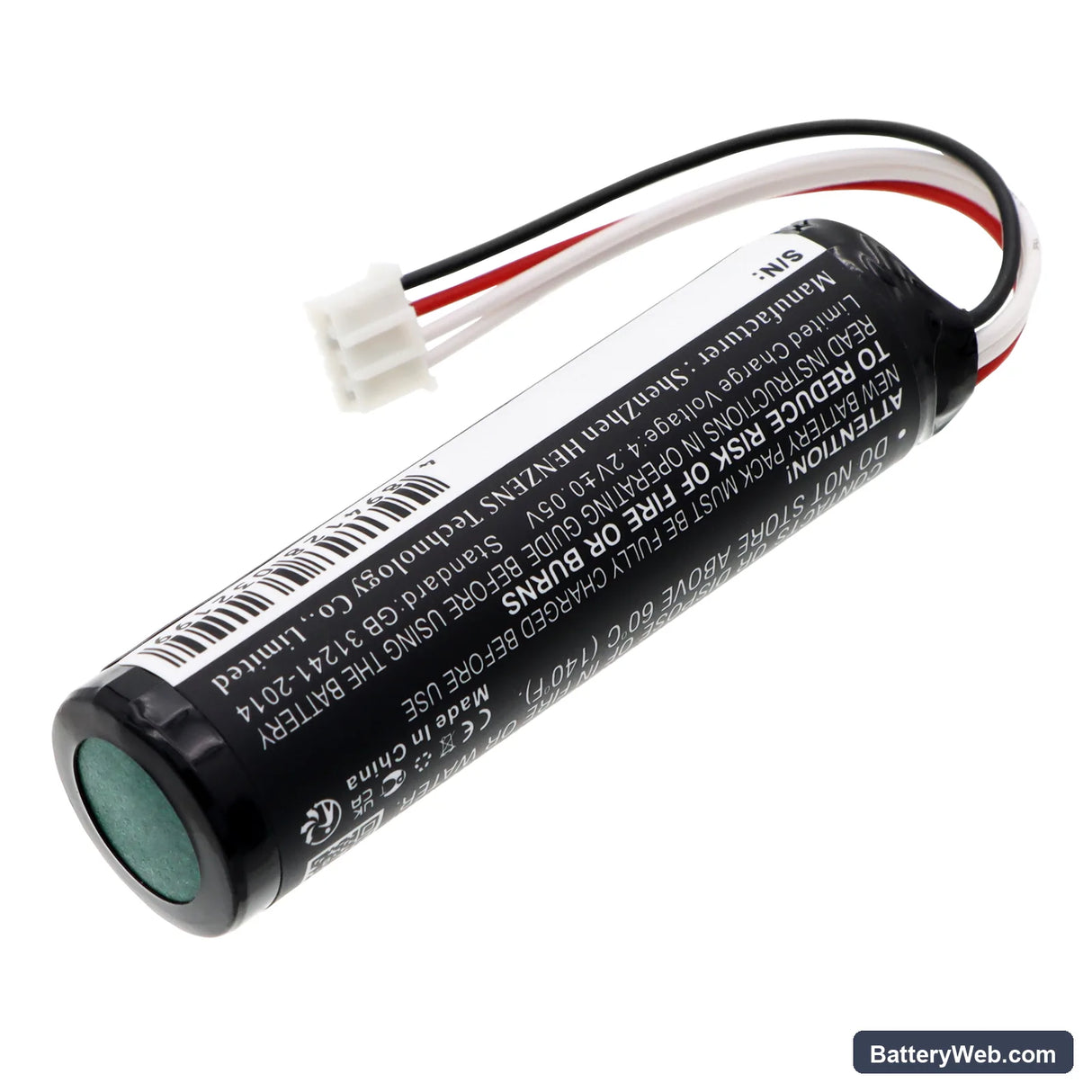 Reed R2050 Replacement Battery, 3.7V, 2200mAh, Li-ion 2