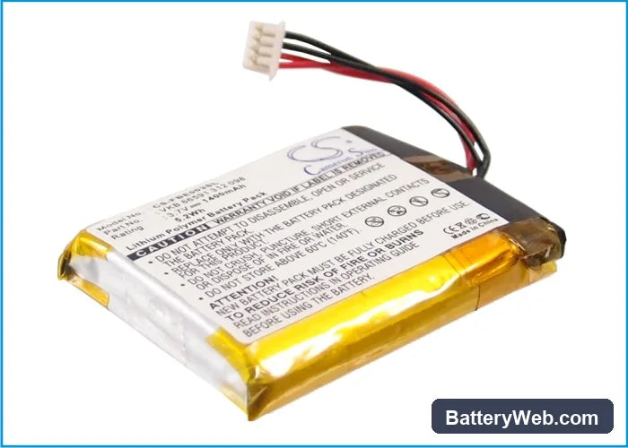 Fitage Katharina das Grobe Replacement Battery, 3.7V, 1400mAh, Li-Polymer 3