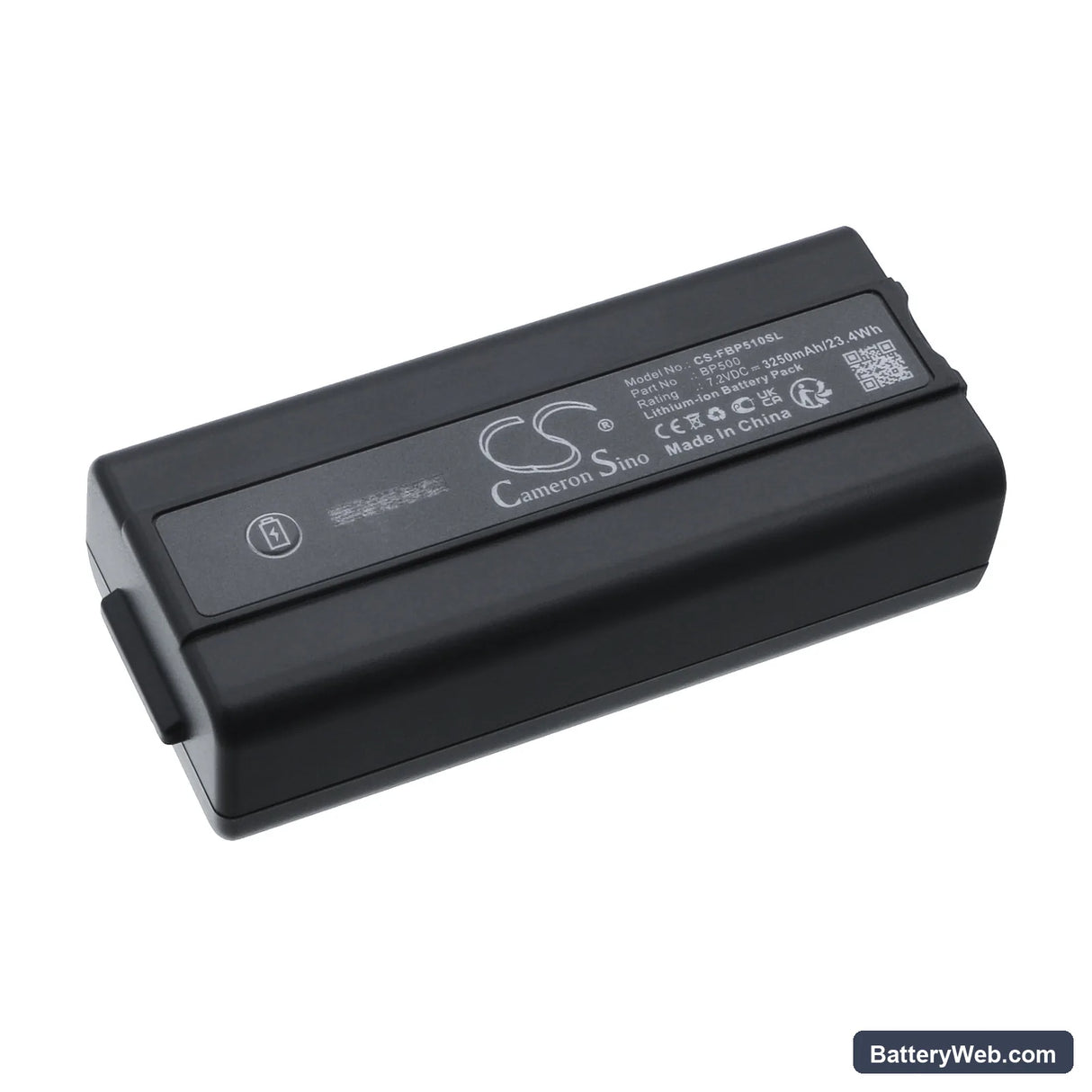 Fluke BT510 Replacement Battery, 7.2V, 3250mAh, Li-ion 1