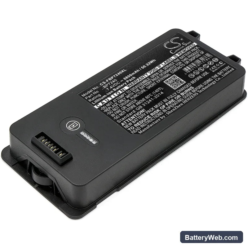 Fluke 754 Replacement Battery, 7.4V, 6800mAh, Li-ion 1