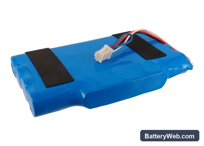 Fukuda Denshi DS7100 Replacement Battery, 14.8V, 5400mAh, Li-ion 4