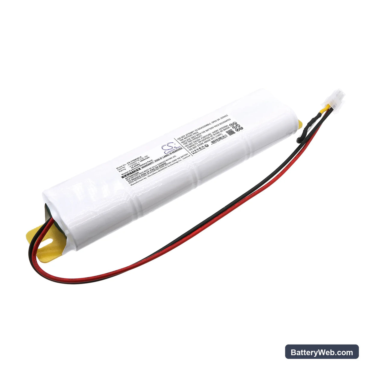 Fullham FHSBATT8-C3L-SD Replacement Battery, 9.6V, 3000mAh, Ni-CD 1