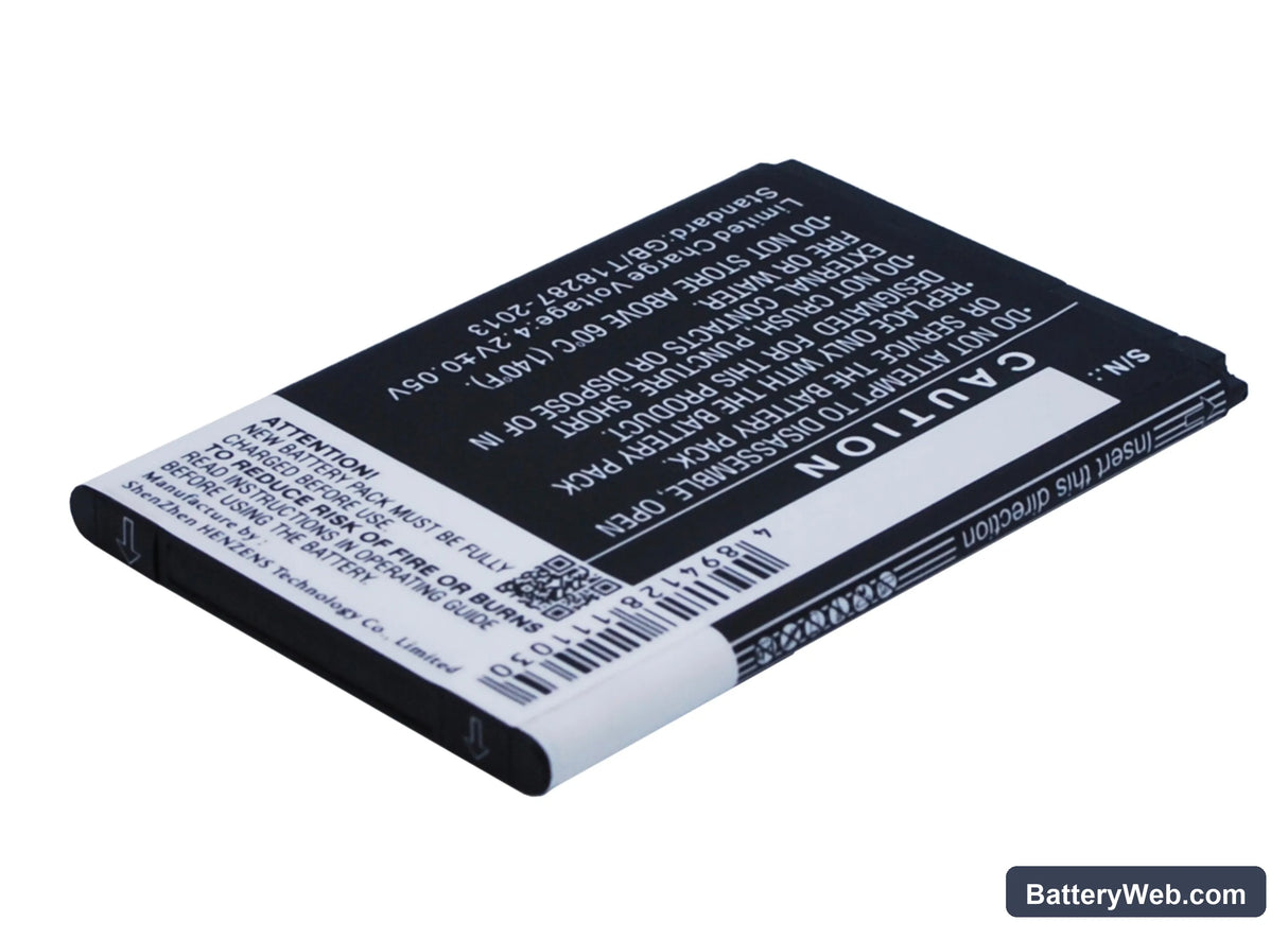 Fly IQ245 Replacement Battery, 3.7V, 1300mAh, Li-ion 4