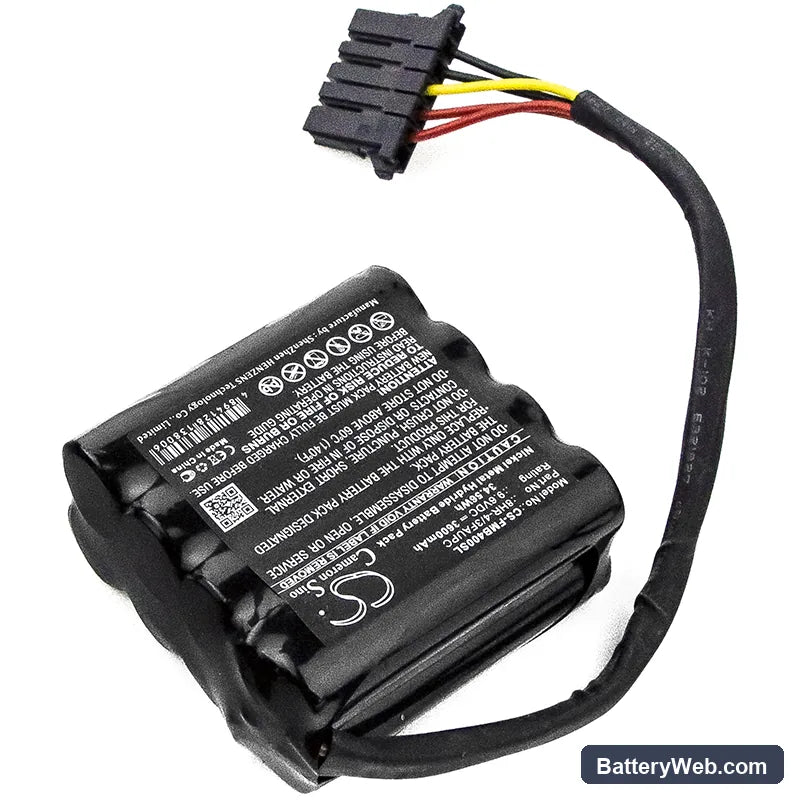 Okuma MB4000 Replacement Battery, 9.6V, 3600mAh, Ni-MH 2