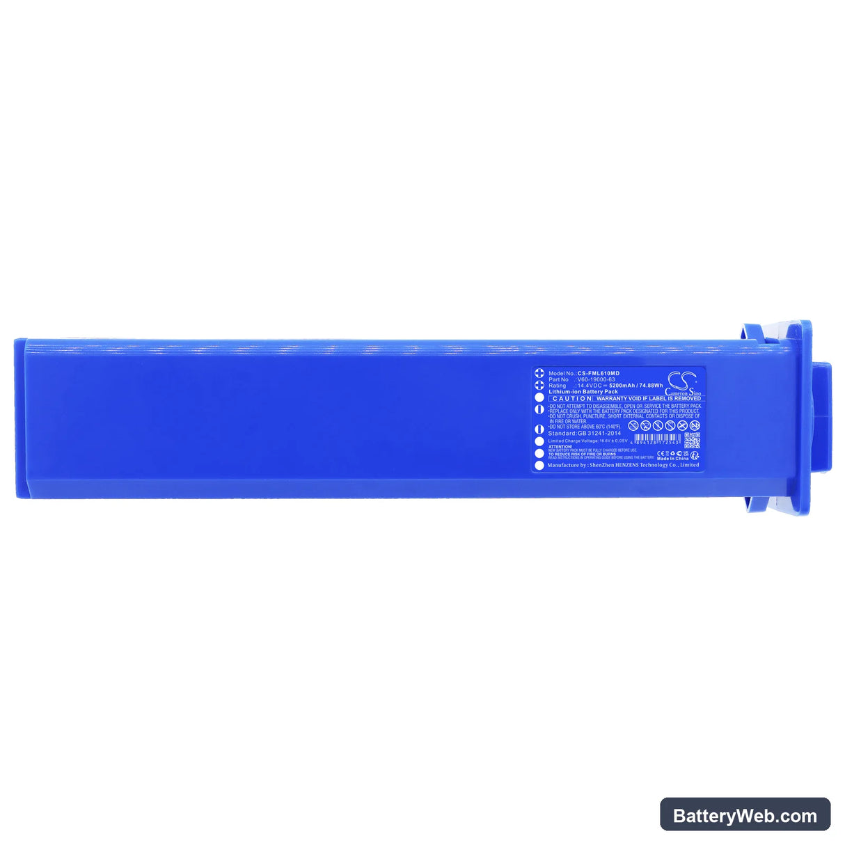 Flight Medical Flight 60 Main Replacement Battery, 14.4V, 5200mAh, Li-ion 3