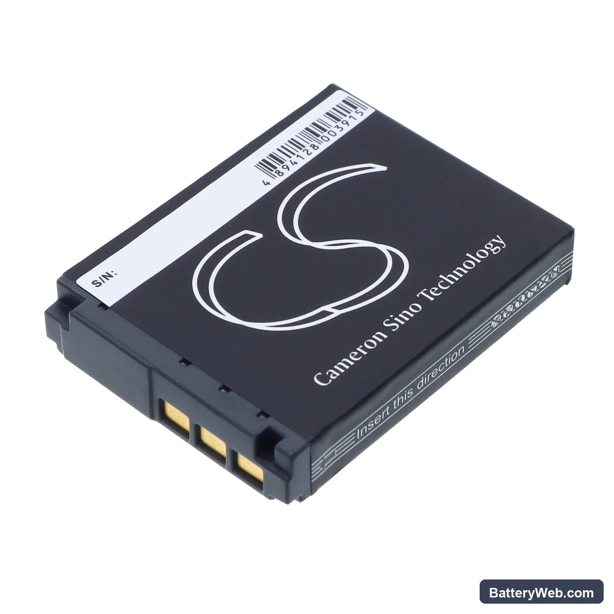Sony Cyber-shot DSC-P200 Replacement Battery, 3.7V, 900mAh, Li-ion 3