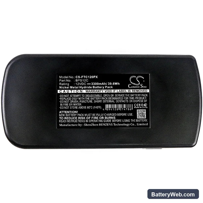 Festool C12 Replacement Battery, 12V, 3300mAh, Ni-MH 5
