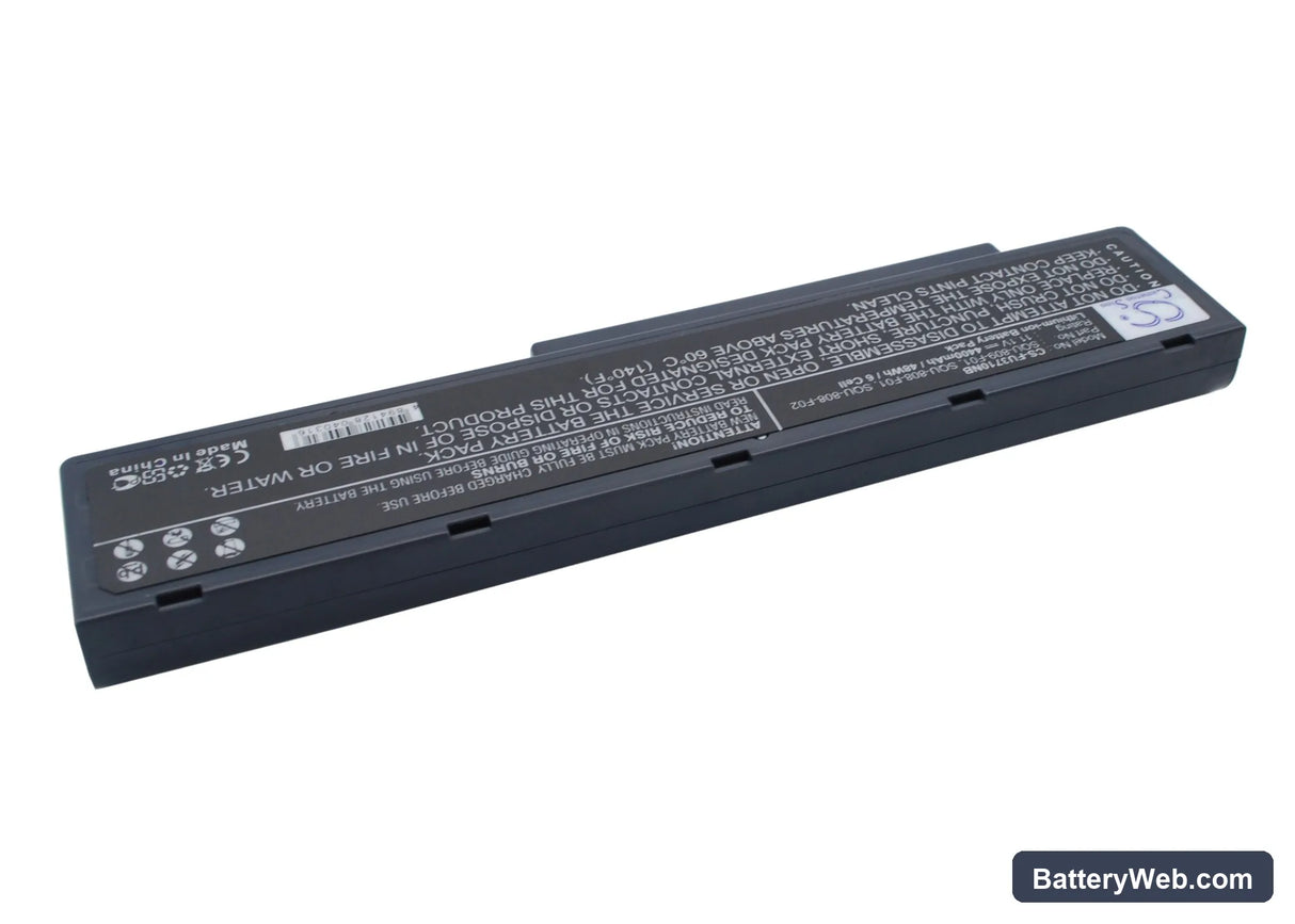 Fujitsu Amilo Li3710 Replacement Battery, 11.1V, 4400mAh, Li-ion 3