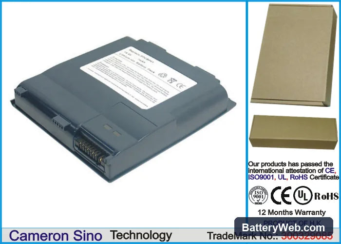 Fujitsu CELSIUS H230 Replacement Battery, 14.4V, 2200mAh, Li-ion 1