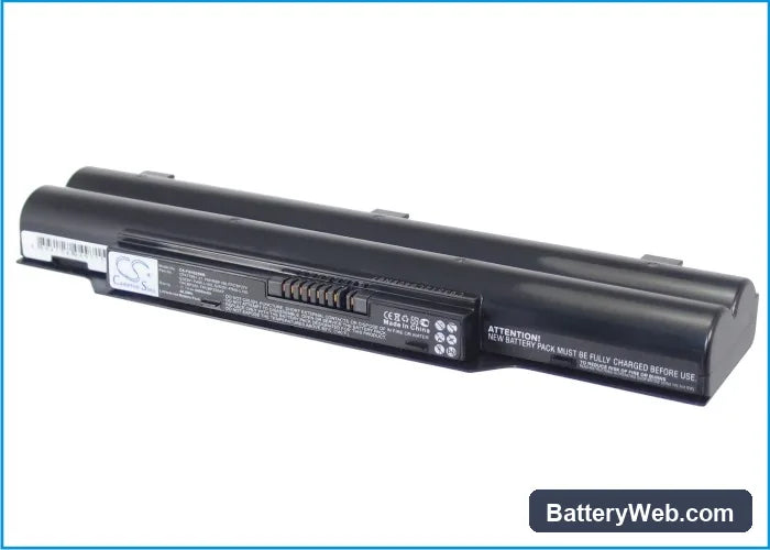 Fujitsu LifeBook LH520 Replacement Battery, 11.1V, 4400mAh, Li-ion 6