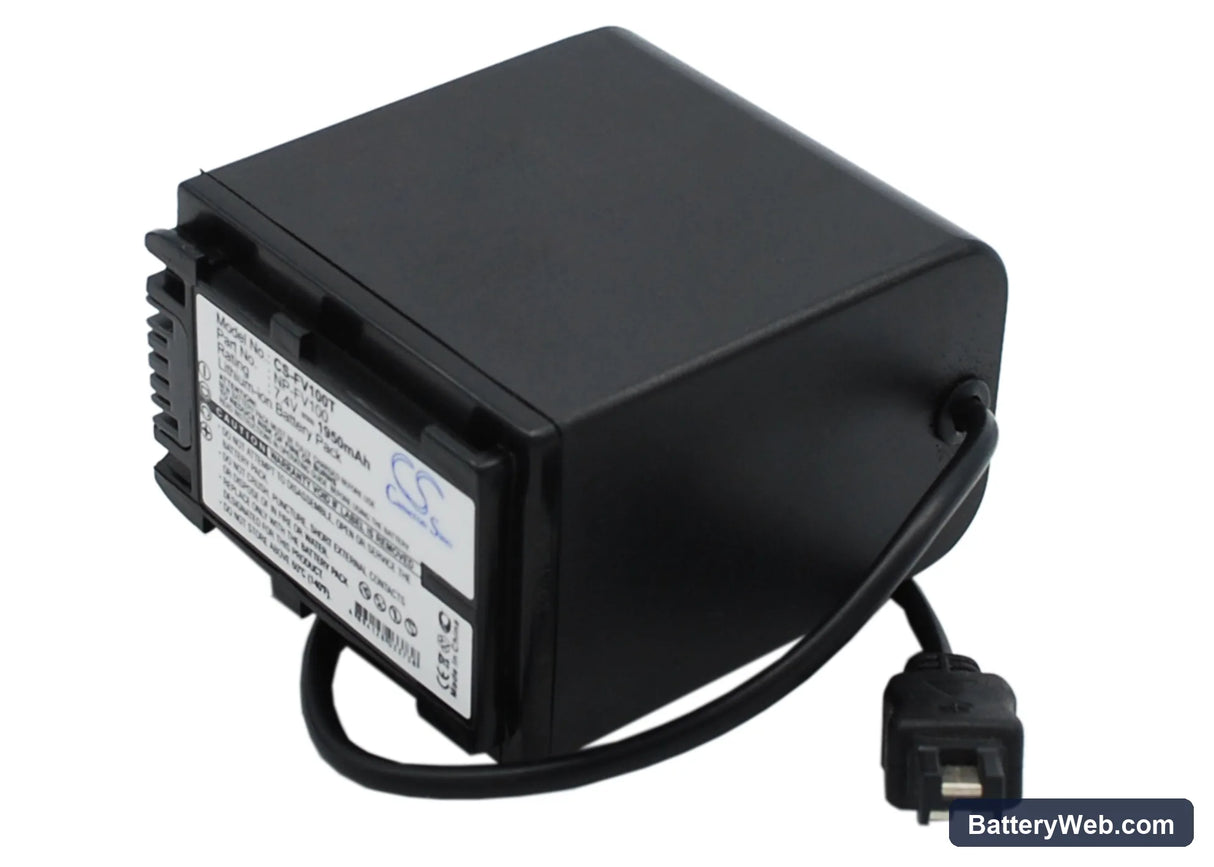 Sony HDR-TG1 Replacement Battery, 7.4V, 1950mAh, Li-ion 4