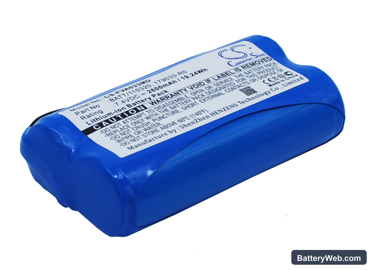Fresenius Infusionspump Volumat Agilia Replacement Battery, 7.4V, 2600mAh, Li-ion 2