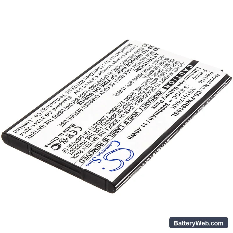 Franklin Wireless R910 Replacement Battery, 3.8V, 3000mAh, Li-ion 2