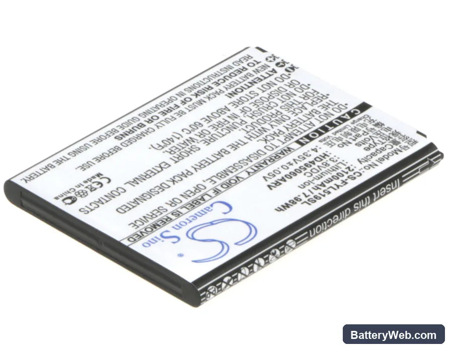 Ruiheng 8311 Replacement Battery, 3.8V, 2100mAh, Li-ion 2
