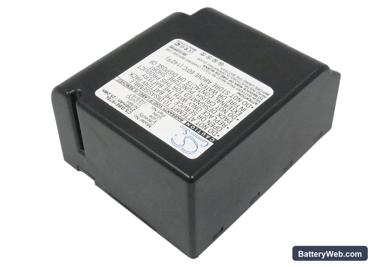 Leica TCA1100 Replacement Battery, 12V, 2100mAh, Ni-MH 2