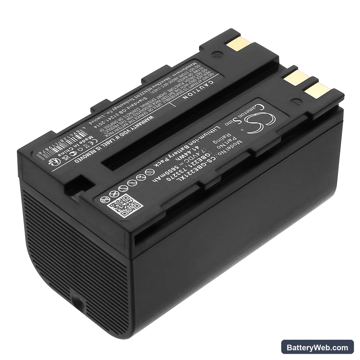 Leica ATX900 Replacement Battery, 7.4V, 5600mAh, Li-ion 2