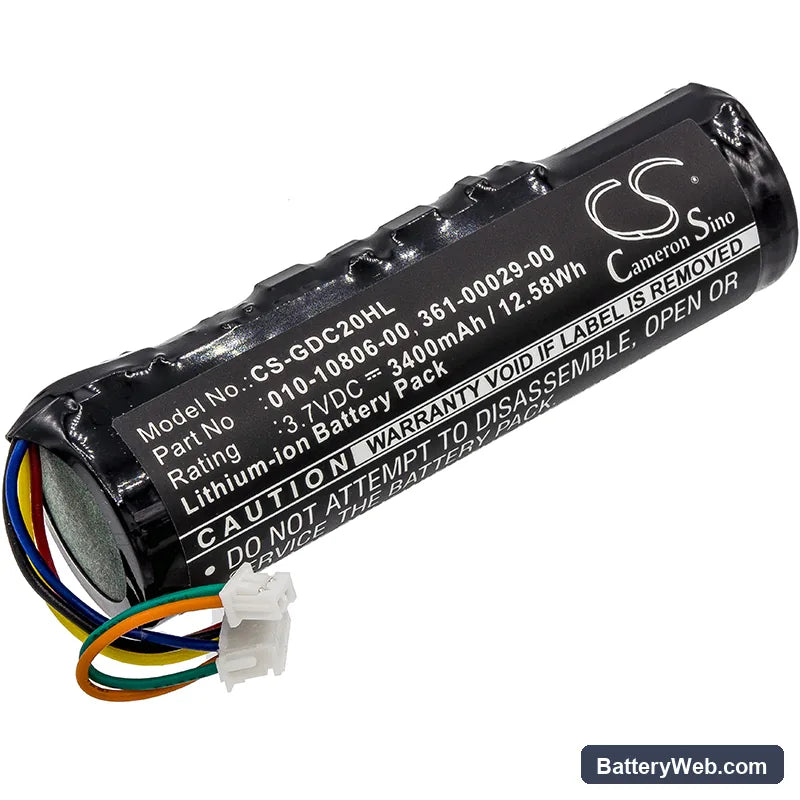 Garmin Astro 220 Replacement Battery, 3.7V, 3400mAh, Li-ion 1