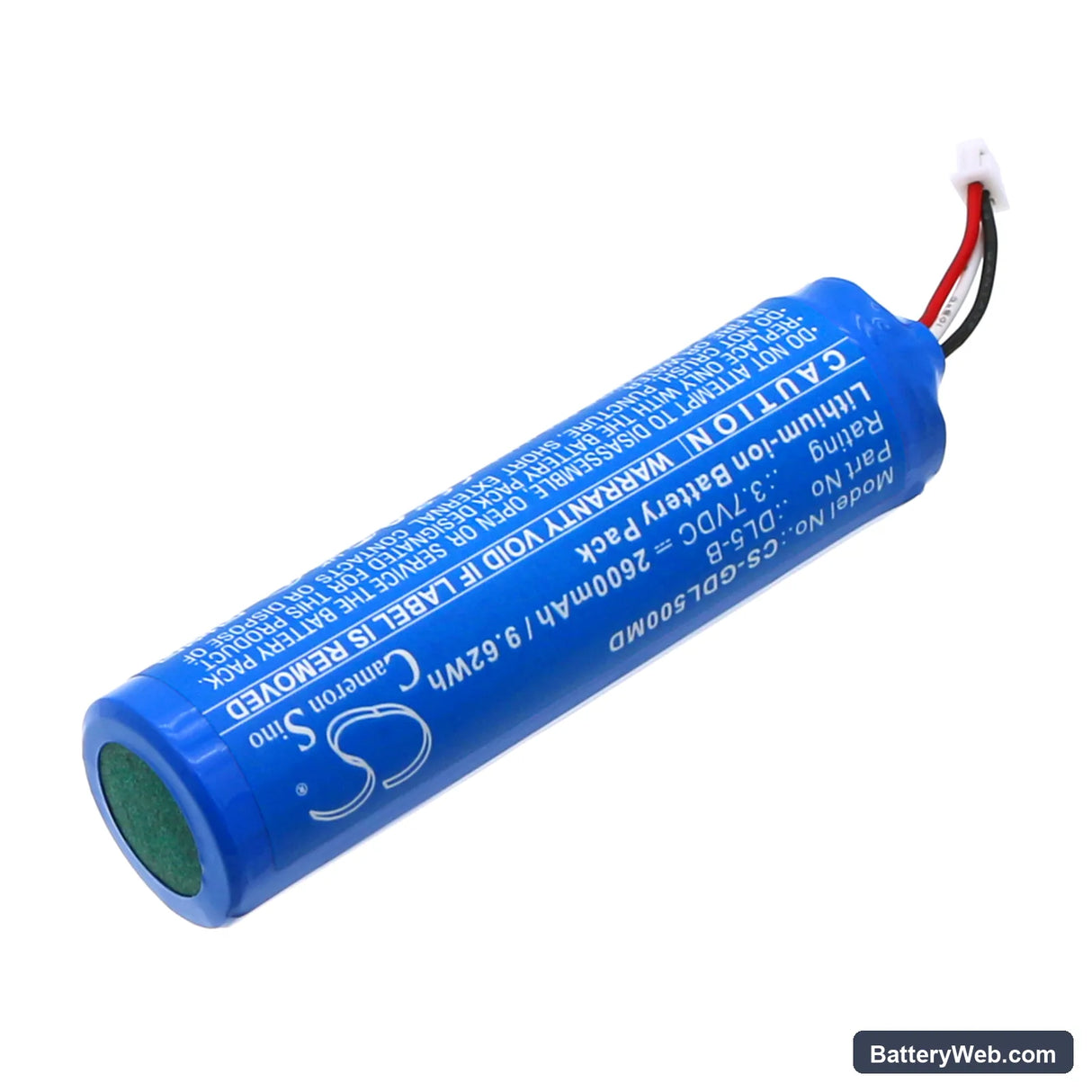 3GEN DermLite DL5 dermatoscope Replacement Battery, 3.7V, 2600mAh, Li-ion 2