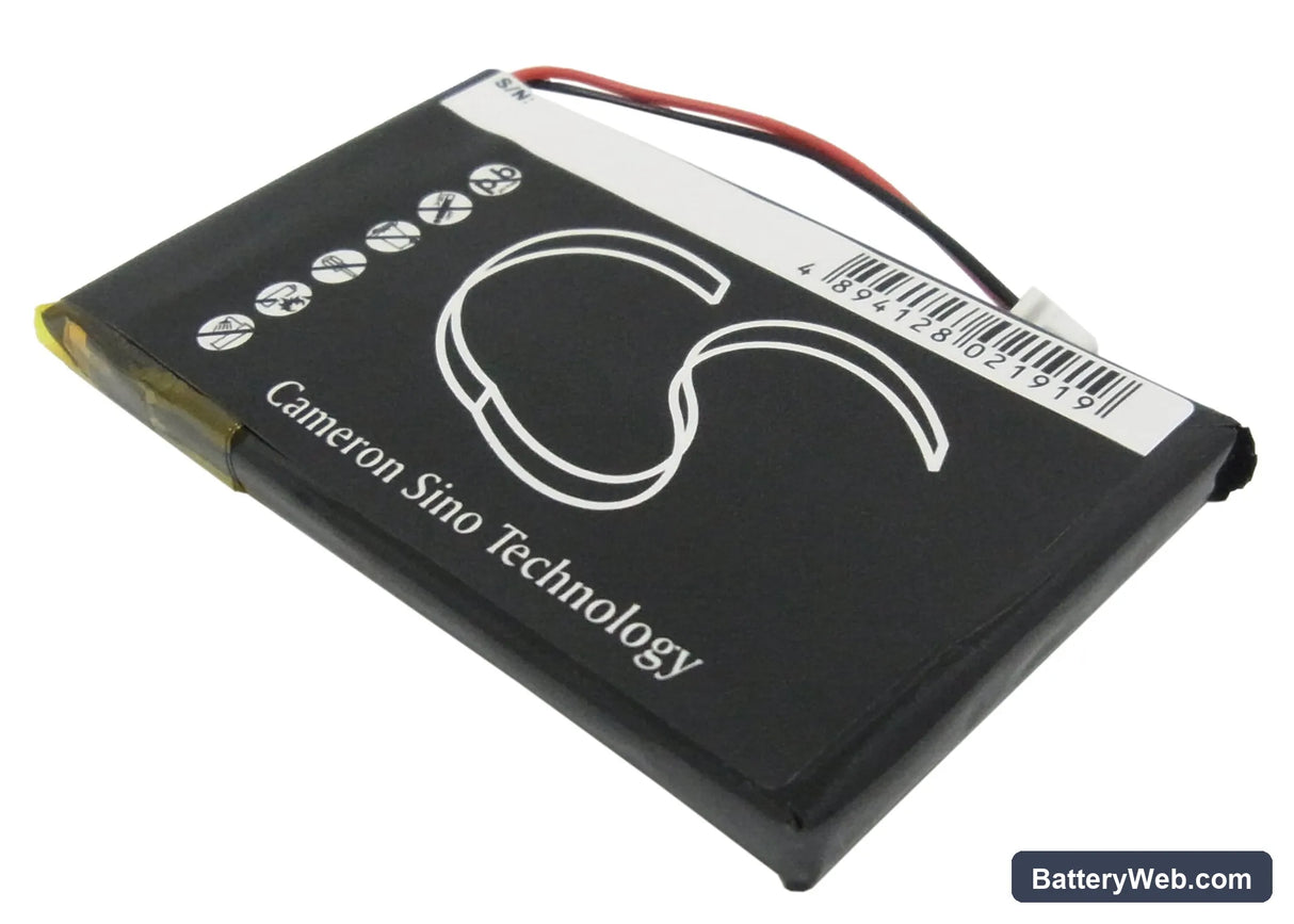 Garmin iQue M3 Replacement Battery, 3.7V, 1250mAh, Li-Polymer 3