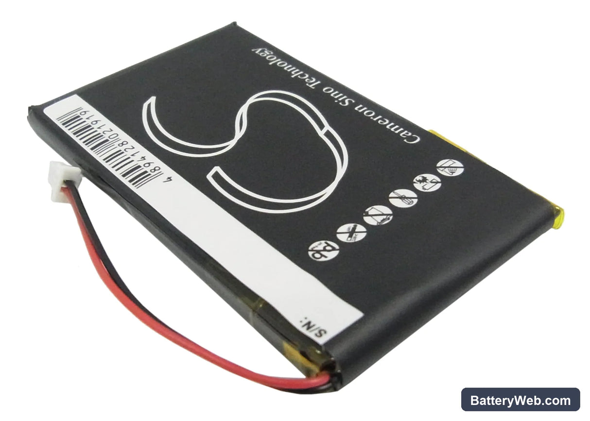 Garmin iQue M3 Replacement Battery, 3.7V, 1250mAh, Li-Polymer 4