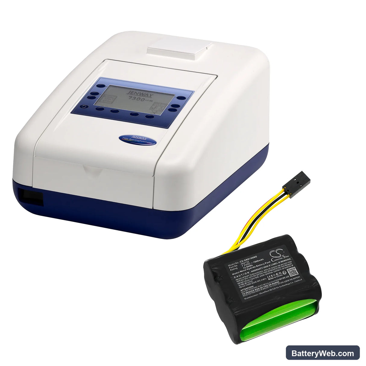 GretagMacbeth Densitometer D196 Replacement Battery, 7.2V, 1800mAh, Ni-MH 6